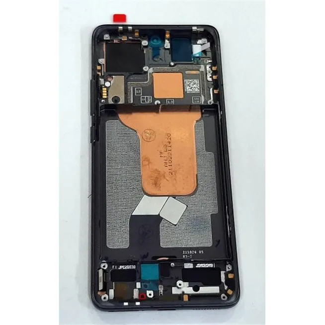 Pantalla lcd para Xiaomi 12 5G mas tactil negro mas marco negro calidad premium