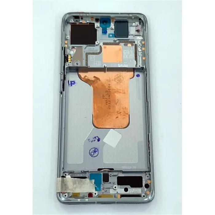 Pantalla lcd para Xiaomi 12 5G mas tactil negro mas marco verde calidad premium