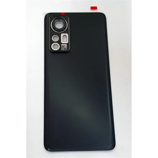 Tapa trasera o tapa bateria negra para Xiaomi 12 5G mas cubierta camara