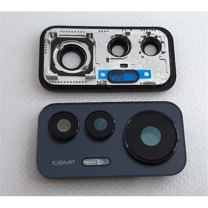 Cubierta camara negra para Xiaomi 12 Lite calidad premium