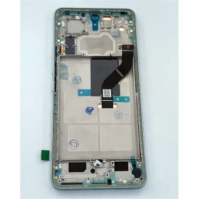 Pantalla lcd para Xiaomi 12 Lite mas tactil negro mas marco verde calidad premium