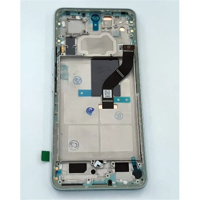 Pantalla lcd para Xiaomi 12 Lite mas tactil negro mas marco verde calidad premium