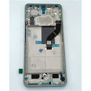 Pantalla lcd para Xiaomi 12 Lite mas tactil negro mas marco verde calidad premium