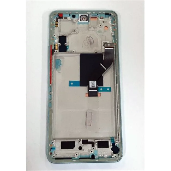 Pantalla lcd para Xiaomi 12 Lite 56000500L900 mas tactil negro mas marco verde Service Pack