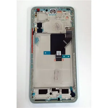 Pantalla lcd para Xiaomi 12 Lite 56000500L900 mas tactil negro mas marco verde Service Pack