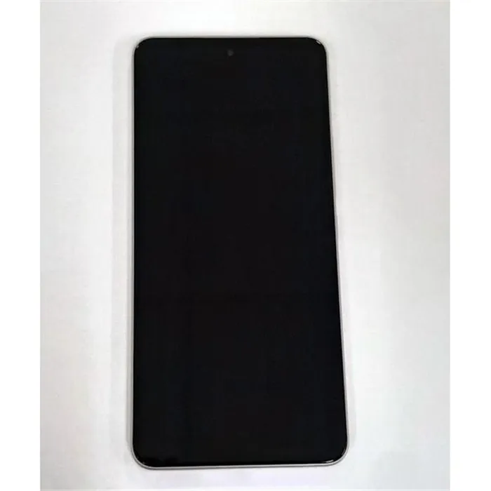 Pantalla lcd para Xiaomi 12 Lite 56000400L900 mas tactil negro mas marco rosa Service Pack
