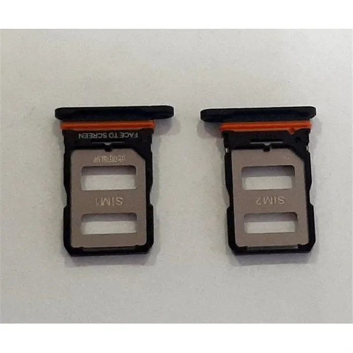 Soporte o bandeja sim negra para Xiaomi 12 Lite calidad premium