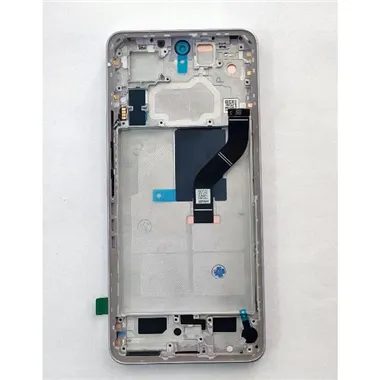 Pantalla lcd para Xiaomi 12 Lite mas tactil negro mas marco rosa calidad premium