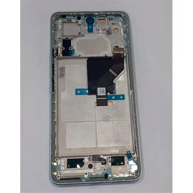 Pantalla lcd para Xiaomi 12 Lite mas tactil negro mas marco azul compatible