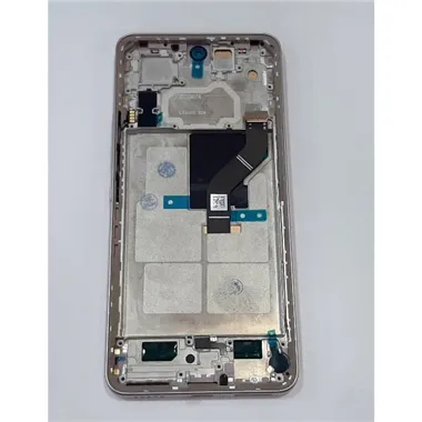 Pantalla lcd para Xiaomi 12 Lite mas tactil negro mas marco rosa compatible