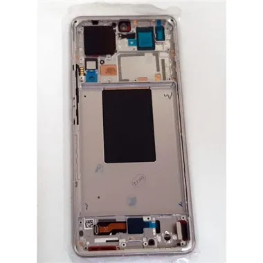 Pantalla lcd para Xiaomi 12 Pro 5G 56000500L200 mas tactil negro mas marco dorado Service Pack