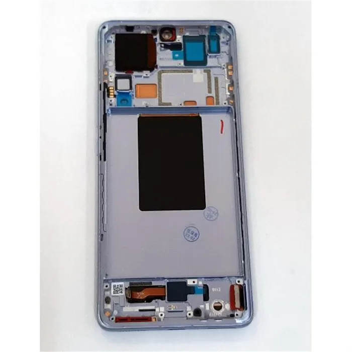 Pantalla lcd para Xiaomi 12 Pro 5G mas tactil negro mas marco azul calidad premium