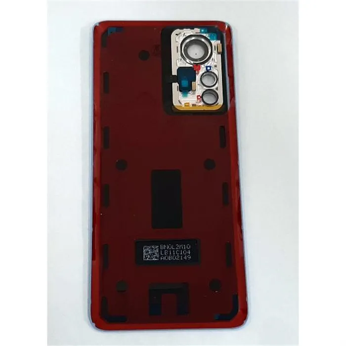 Tapa trasera o tapa bateria azul para Xiaomi 12 Pro 5G mas cubierta camara