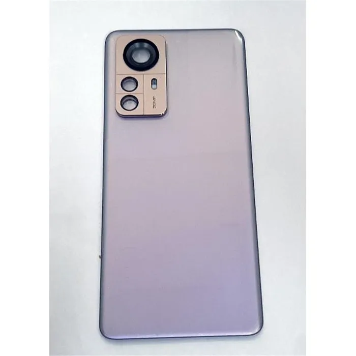 Tapa trasera o tapa bateria purpura para Xiaomi 12 Pro 5G mas cubierta camara