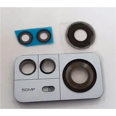 Cubierta camara azul mas cristal para Xiaomi 12 Pro 5G calidad premium