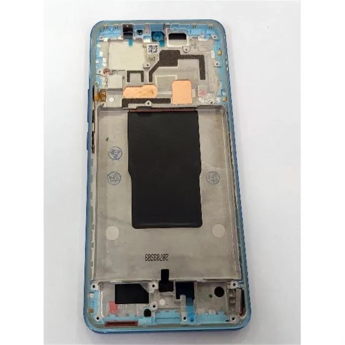Pantalla lcd para Xiaomi  12T  12T Pro mas tactil negro mas marco azul calidad premium