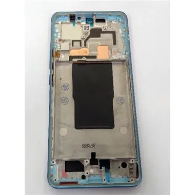 Pantalla lcd para Xiaomi  12T  12T Pro mas tactil negro mas marco azul calidad premium