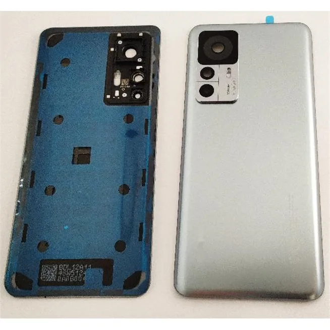 Tapa trasera o tapa bateria plata para Xiaomi  12T 108MP mas cubierta camara