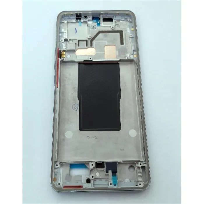 Carcasa central o marco plata para Xiaomi  12T  12T Pro calidad premium