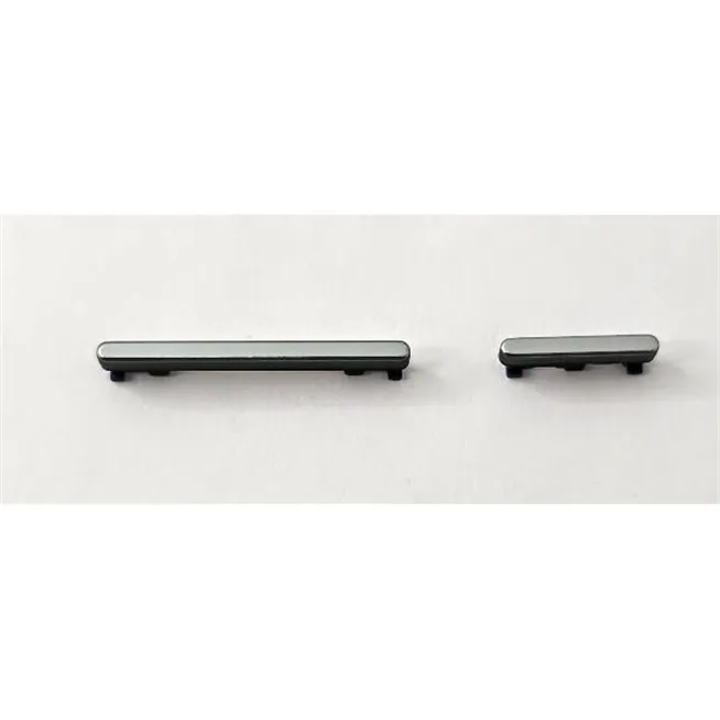 Set de 2 botones laterales plata para Xiaomi 12T Xiaomi 12T Pro calidad premium