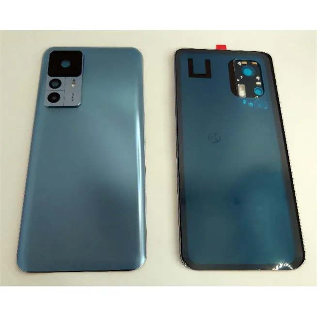 Tapa trasera o tapa bateria azul para Xiaomi 12T / 12T Pro 108MP  mas cubierta camara CSL