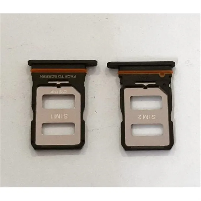 Soporte o bandeja dual sim negro para Xiaomi  12T  12T Pro calidad premium