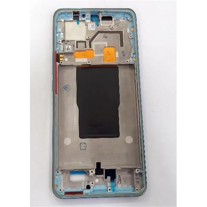 Carcasa central o marco azul para Xiaomi  12T  12T Pro calidad premium