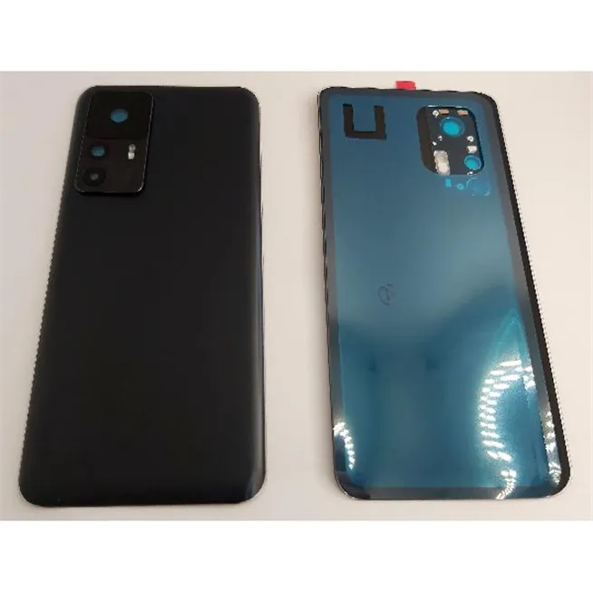 Tapa trasera o tapa bateria negro para Xiaomi 12T / 12T Pro mas cubierta camara CSL