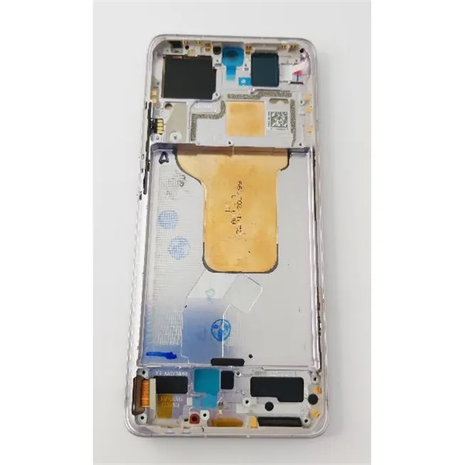Pantalla lcd para Xiaomi 12 Xiaomi 12X mas tactil negro con marco purpura compatible tiene reconocimiento facial