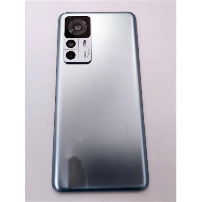 Tapa trasera o tapa bateria plata para Xiaomi  12T Pro 200MP mas cubierta camara