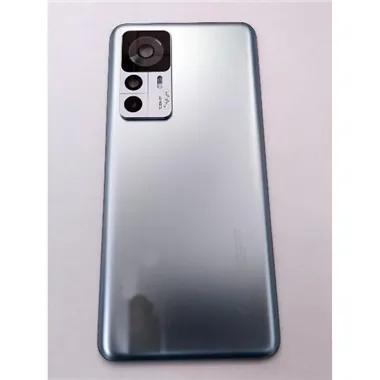 Tapa trasera o tapa bateria plata para Xiaomi  12T Pro 200MP mas cubierta camara