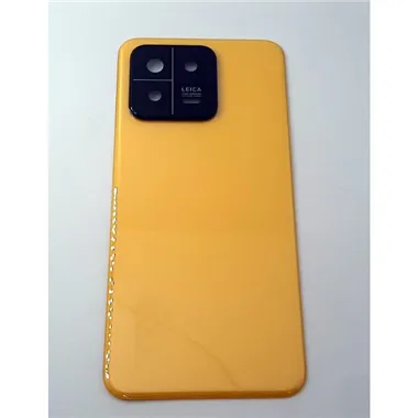 Tapa trasera o tapa bateria amarilla para Xiaomi 13 5G mas cubierta camara