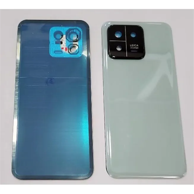 Tapa trasera o tapa bateria verde para Xiaomi 13 con lente de camara CSL