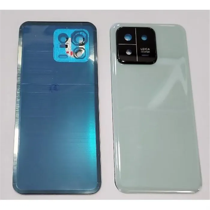 Tapa trasera o tapa bateria verde para Xiaomi 13 con lente de camara CSL