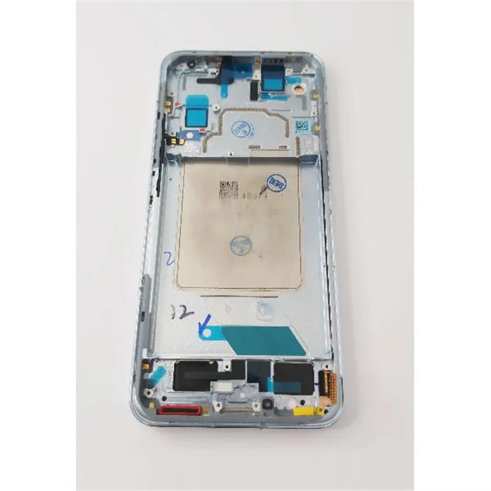 Pantalla lcd para Xiaomi 13 mas tactil negro con marco azul calidad premium