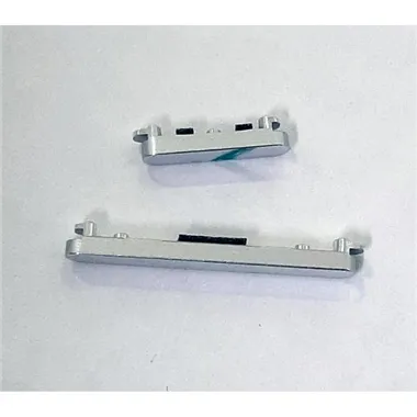 Set 2 botones platas para Xiaomi 13 5G calidad premium