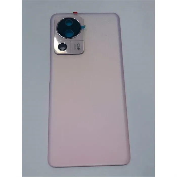 Tapa trasera o tapa bateria rosa para Xiaomi 13 Lite mas cubierta camara