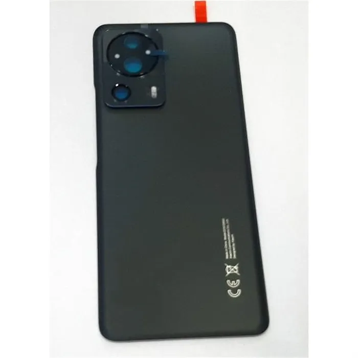 Tapa trasera o tapa bateria negra para Xiaomi 13 Lite mas cubierta camara