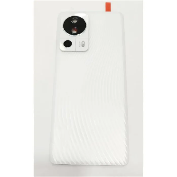Tapa trasera o tapa batería blanca con lente de camara para Xiaomi 13 Lite 5G
