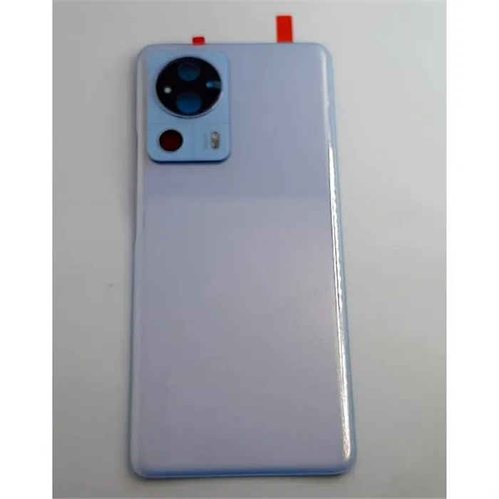 Tapa trasera o tapa bateria azul para Xiaomi 13 Lite mas cubierta camara
