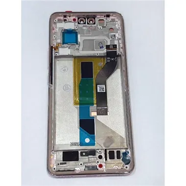 Pantalla lcd para Xiaomi 13 Lite 5G mas tactil negro mas marco rosa calidad premium