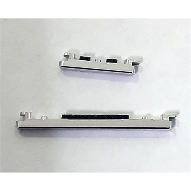 Set 2 botones platas para Xiaomi 13 Pro 5G calidad premium