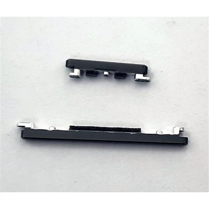 Set 2 botones negros para Xiaomi 13 Pro 5G calidad premium
