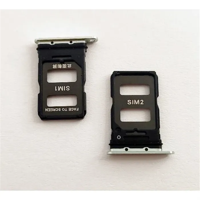 Soporte o bandeja dual sim verde para Xiaomi 13 Pro calidad premium
