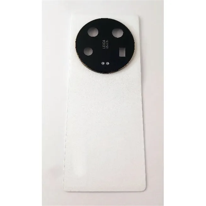 Tapa trasera o tapa bateria blanca con cristal de camara para Xiaomi 13 Ultra calidad premium