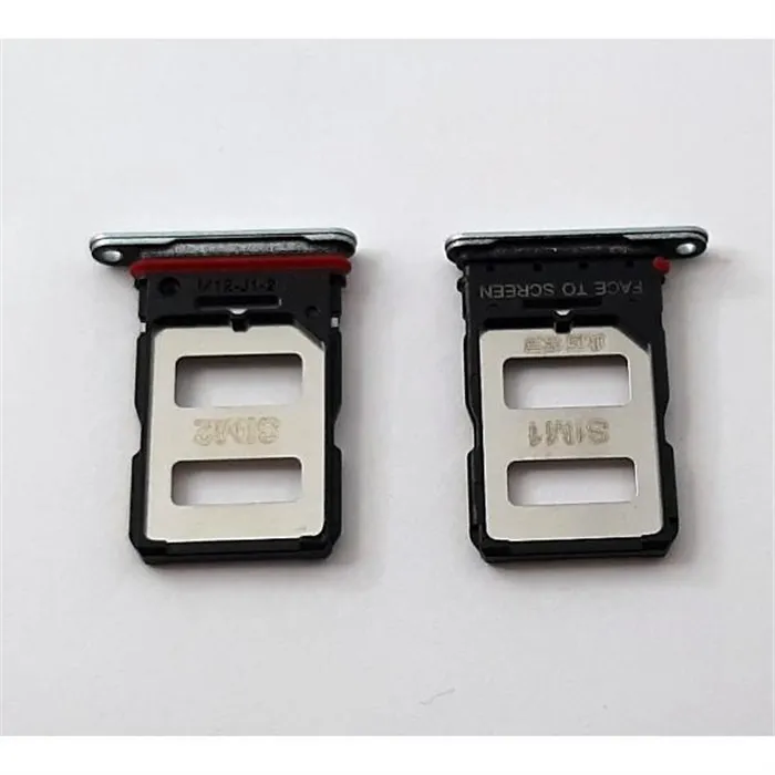 Soporte o bandeja dual sim verde para Xiaomi 13T calidad premium