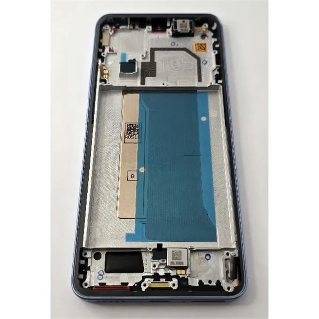 Pantalla lcd para Xiaomi 13T Pro mas tactil negro con marco azul 5600310M1200 Service Pack