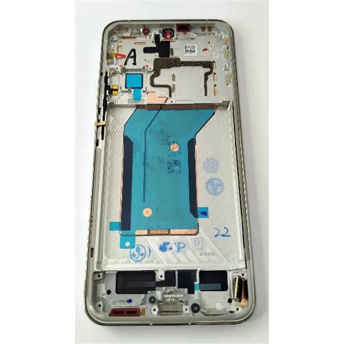 Pantalla lcd para Xiaomi 14 mas tactil negro mas marco plata calidad premium