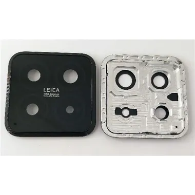 Lente de camara con marco negro para Xiaomi 14 calidad premium