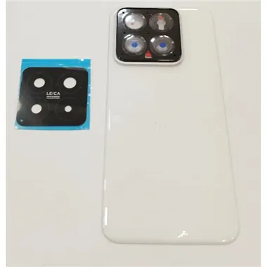 Tapa trasera o tapa bateria blanca para Xiaomi 14 mas lente de camara